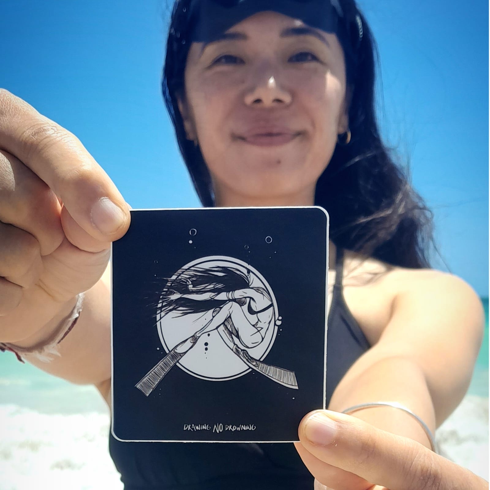 Drawing No Drowning - STICKERS | drawing NO drowning